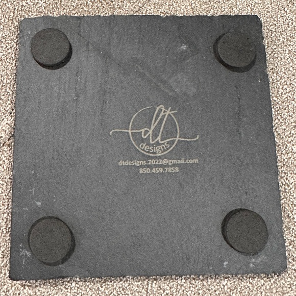 Slate Coaster Set - Picture 5 of 6
